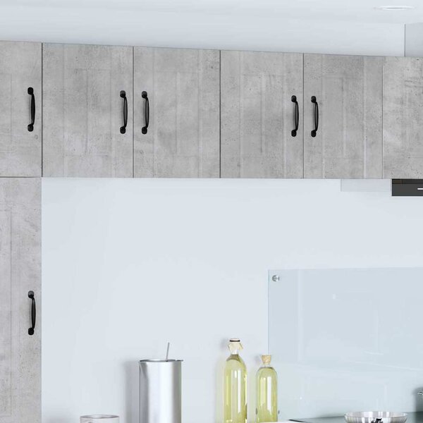 VidaXL Konyhai faliszekrények 2 pcs Beton Szürke 60 x 31 x 40 cm