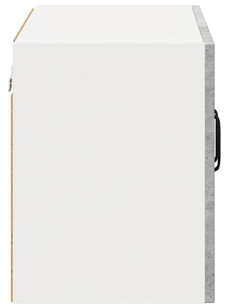 Fali konyhaszekrény Beton Szürke 60 x 31 x 40 cm Faanyag