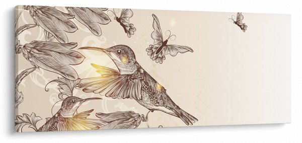 Kép - Kolibri (120x50 cm)