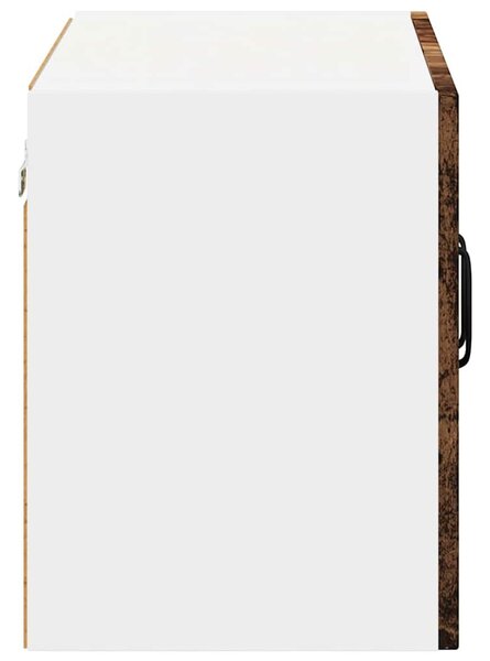 Konyhai faliszekrények 2 pcs Öreg fa 60 x 31 x 40 cm Faanyag