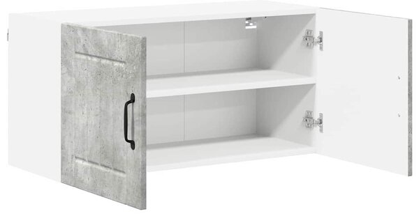 Konyhaszekrény Beton Szürke 80 x 31 x 40 cm Faanyag