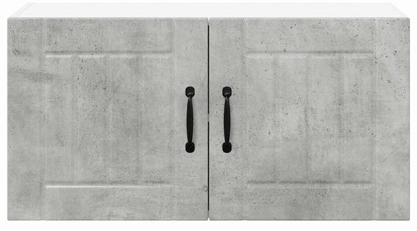 Konyhaszekrény Beton Szürke 80 x 31 x 40 cm Faanyag