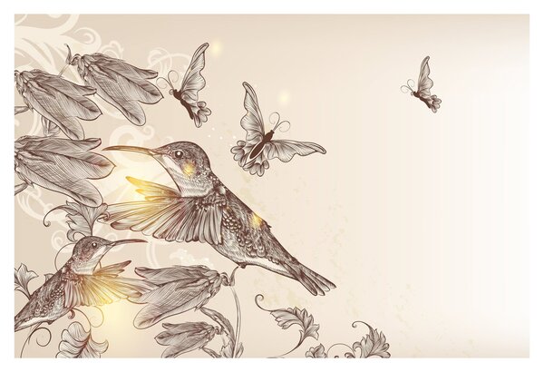 Kép - Kolibri (90x60 cm)