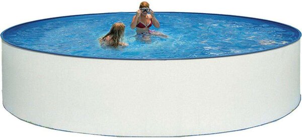 Fémvázas medence szett Nuovo O 450 x 120 cm-es