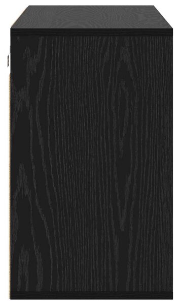 Cipősszekrény polcokkal Musta tammi 103 x 30 x 51 cm Faanyag