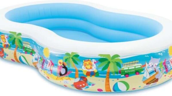 Paradise Lagoon családi medence 262x160x46 cm ovális felfújható