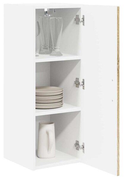Konyhaszekrény 2 pcs Sonoma tölgy 30 x 31 x 80 cm Faanyag