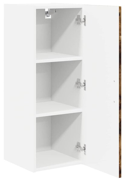 Konyhaszekrény 2 pcs Füstölt tölgy 30 x 31 x 80 cm Faanyag