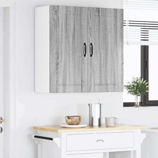 Konyhaszekrény Szürke Sonoma 80 x 31 x 80 cm Faanyag