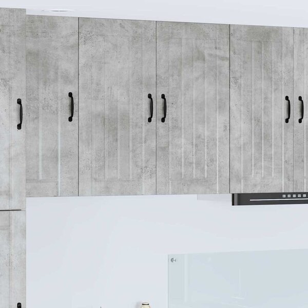 Konyhaszekrény Beton Szürke 80 x 31 x 80 cm Faanyag