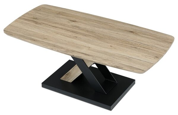 Dohányzóasztal 120 × 60 × 46 cm, MDF, San Remo tölgy CT-W1570 SRE