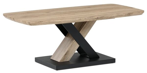 Dohányzóasztal 120 × 60 × 46 cm, MDF, San Remo tölgy CT-W1570 SRE
