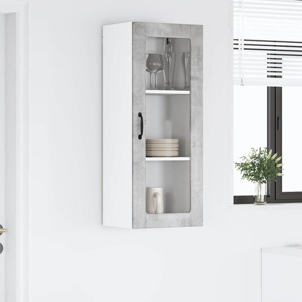 Konyhaszekrény Beton Szürke 40 x 31 x 100 cm Faanyag
