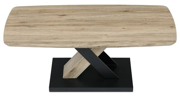 Dohányzóasztal 120 × 60 × 46 cm, MDF, San Remo tölgy CT-W1570 SRE