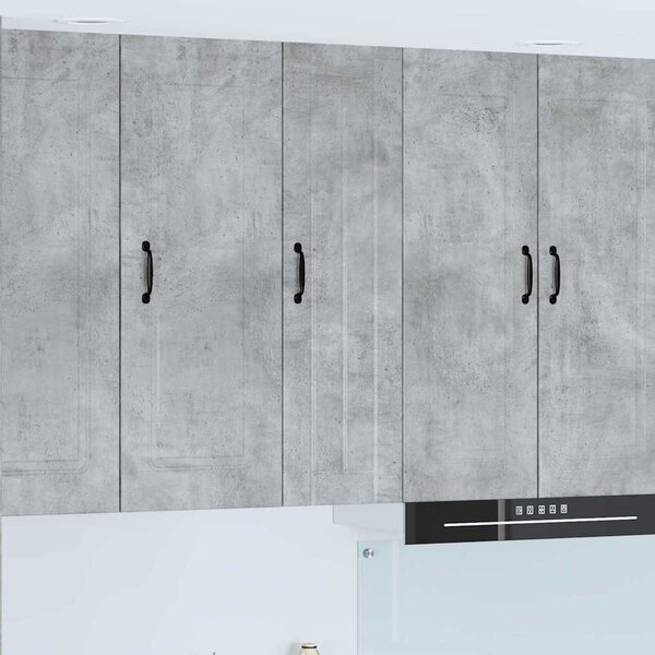 Konyhaszekrény Beton Szürke 30 x 31 x 100 cm Faanyag