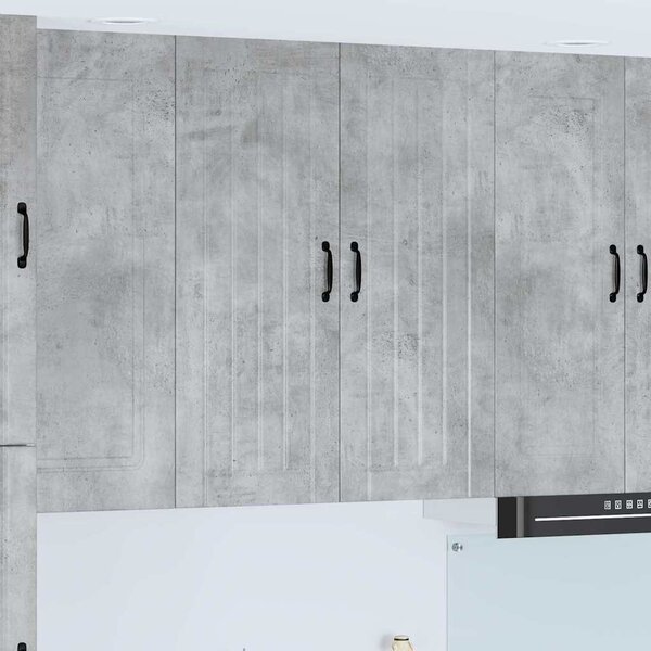 Konyhaszekrény Beton Szürke 80 x 31 x 100 cm Faanyag