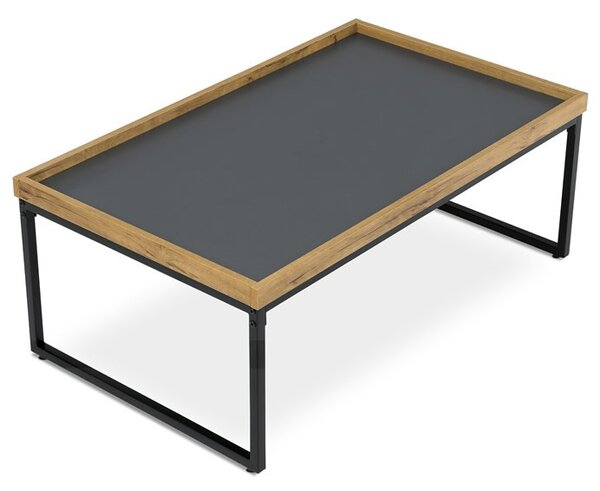 Dohányzóasztal 100 × 60 × 39 cm, MDF, tölgy CT-611 OAK