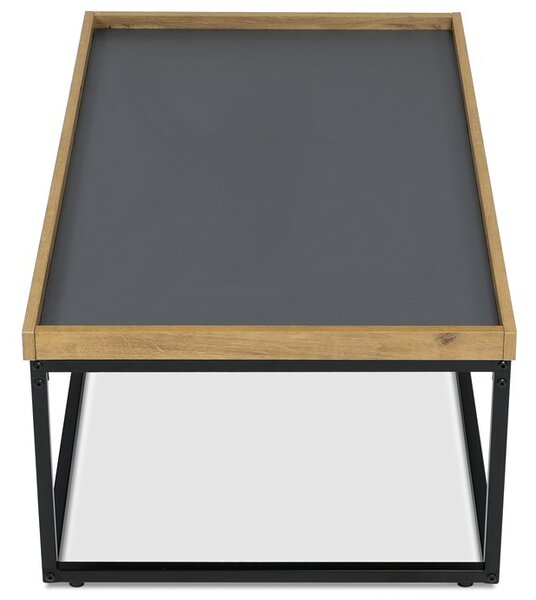 Dohányzóasztal 100 × 60 × 39 cm, MDF, tölgy CT-613 OAK