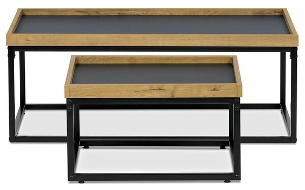 Dohányzóasztal 100 × 60 × 39 cm, MDF, tölgy CT-613 OAK
