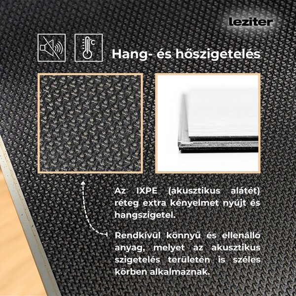Leziter Campo tölgy Vinyl SPC fózolt padló