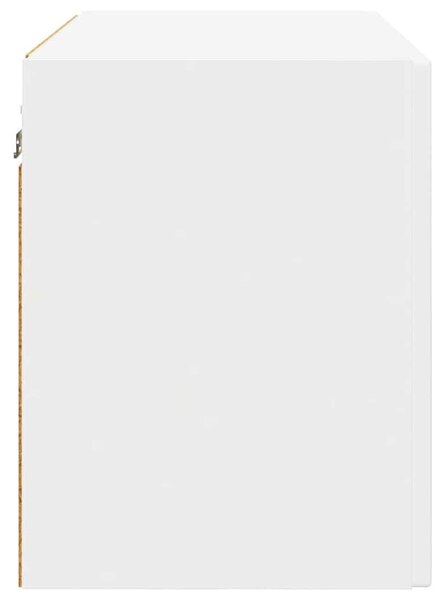 Konyhaszekrény polcokkal 2 pcs Fehér 60 x 31 x 40 cm Faanyag
