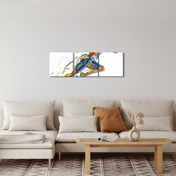 Kép - Futó (órával) (90x30 cm)