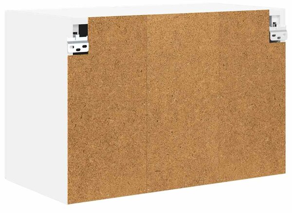 Konyhaszekrény polcokkal 2 pcs Fehér 60 x 31 x 40 cm Faanyag