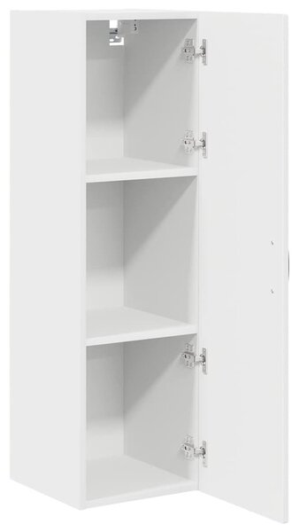 Konyhaszekrény polcokkal ajtóval Fehér 30 x 31 x 100 cm Faanyag