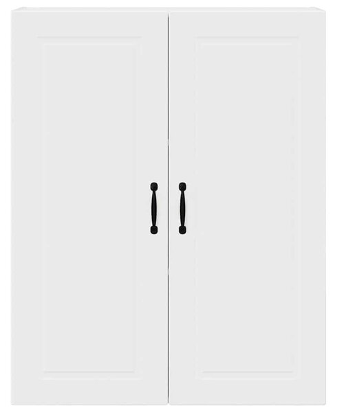 Konyhaszekrény polcokkal ajtóval Fehér 80 x 31 x 100 cm Faanyag