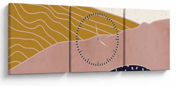 Kép - Napkelte (órával) (90x30 cm)