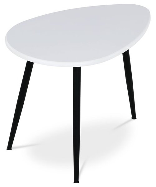 Lerakóasztal 60 × 40 × 45 cm, MDF, fehér AF-3011 WT