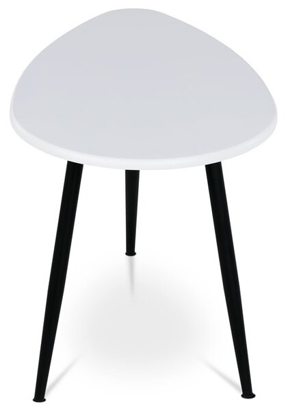 Lerakóasztal 60 × 40 × 45 cm, MDF, fehér AF-3011 WT