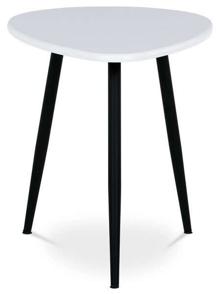 Lerakóasztal 60 × 40 × 45 cm, MDF, fehér AF-3011 WT