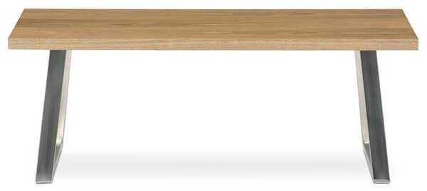 Dohányzóasztal 120 × 60 × 45 cm, furnér, tölgy CT-W1515 OAK