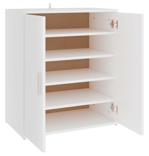 VidaX fehér szerelt fa cipősszekrény 60 x 35 x 70 cm