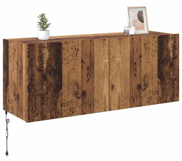 TV Fali Szekrény Öreg fa 100 x 35 x 41 cm Faanyag