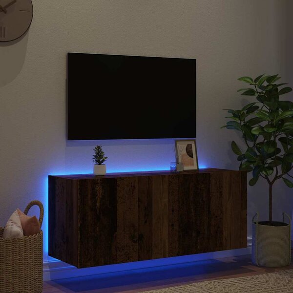 TV Fali Szekrény Öreg fa 100 x 35 x 41 cm Faanyag