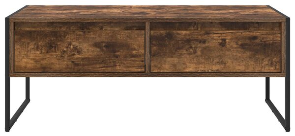 Dohányzóasztal Füstös tölgy 100 x 46 x 40 cm Szerelt Fa
