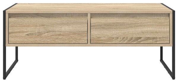Dohányzóasztal fiókkal Sonoma 100 x 46 x 40 cm Faanyag