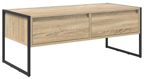 Dohányzóasztal fiókkal Sonoma 100 x 46 x 40 cm Faanyag