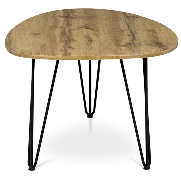 Dohányzóasztal 120 × 67 × 46 cm, MDF, vadtölgy AF-3014 OAK