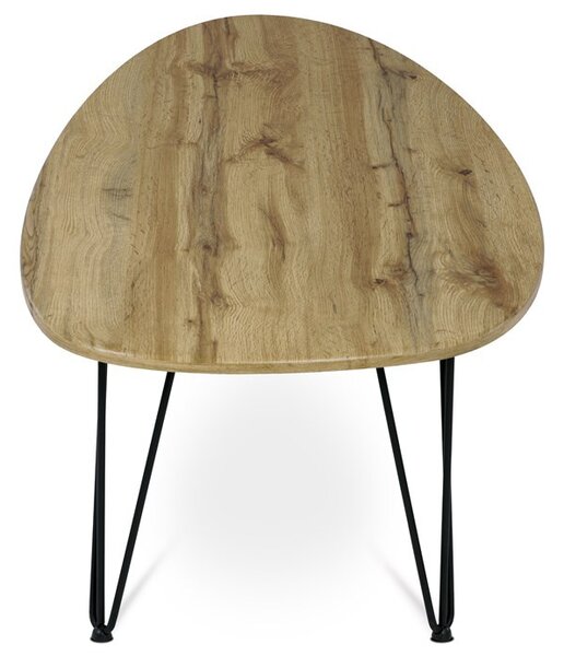 Dohányzóasztal 120 × 67 × 46 cm, MDF, vadtölgy AF-3014 OAK