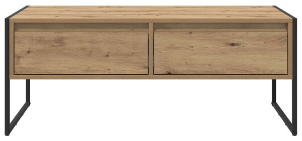 Dohányzóasztal Művészi tölgy 100 x 46 x 40 cm Szerelt Fa