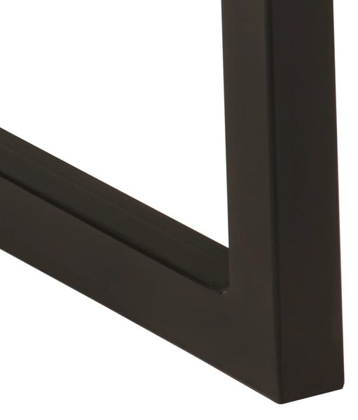 Tömör akácfa pad természetes éllel 105 cm