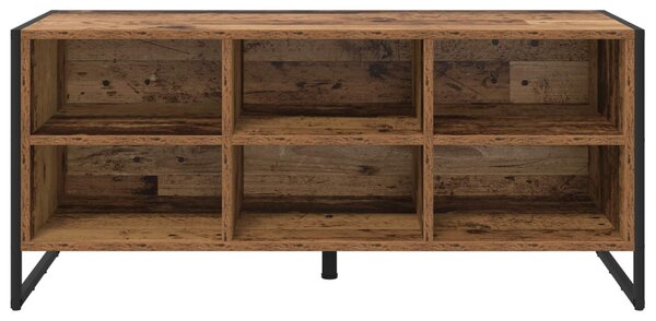 Cipőszekrény 100 x 35 x 44 cm Szerelt Fa Öreg fa