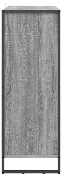 Cipőszekrény tárolóval Szürke Sonoma 79 x 36 x 100 cm Faanyag