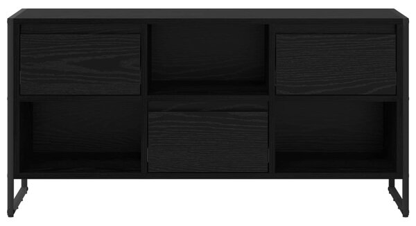 TV szekrény 100 x 36 x 49,5 cm Fekete tölgy Szerelt Fa