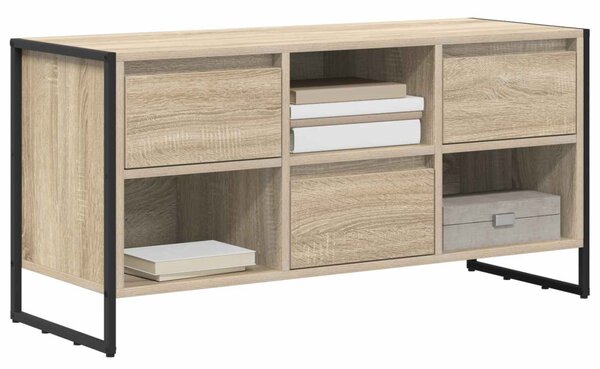 TV szekrény fiókkal Sonoma 100 x 36 x 49,5 cm Faanyag