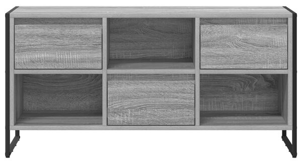 TV szekrény 100 x 36 x 49,5 cm Szürke Sonoma Szerelt Fa
