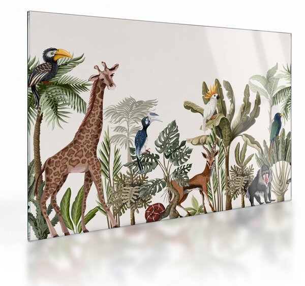 Kép - Afrika lakói (üvegen) (70x50 cm)